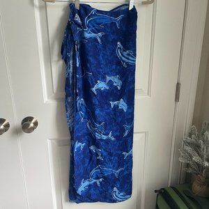 Dolphin-Beach Wrap Skirt - SURFSIDE